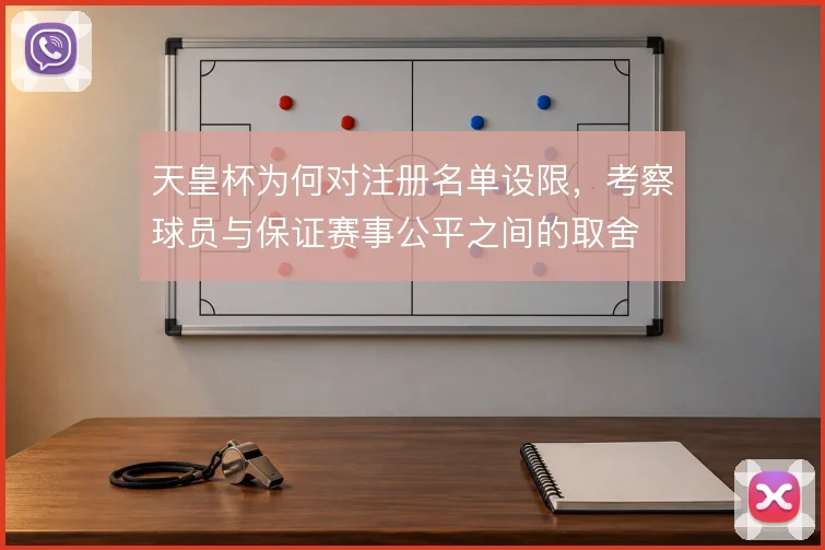 天皇杯为何对注册名单设限，考察球员与保证赛事公平之间的取舍